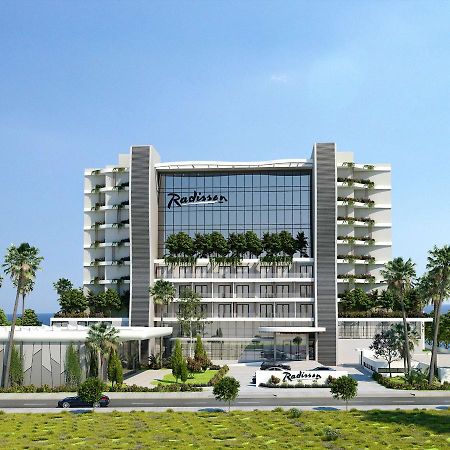 Palm Beach Apartment Voroklini Bagian luar foto